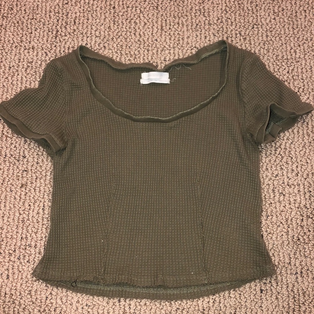 Urban outfitters waffle short sleeve